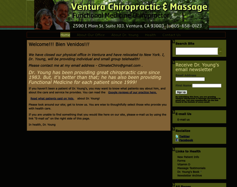 Ventura-chiropractor.com thumbnail
