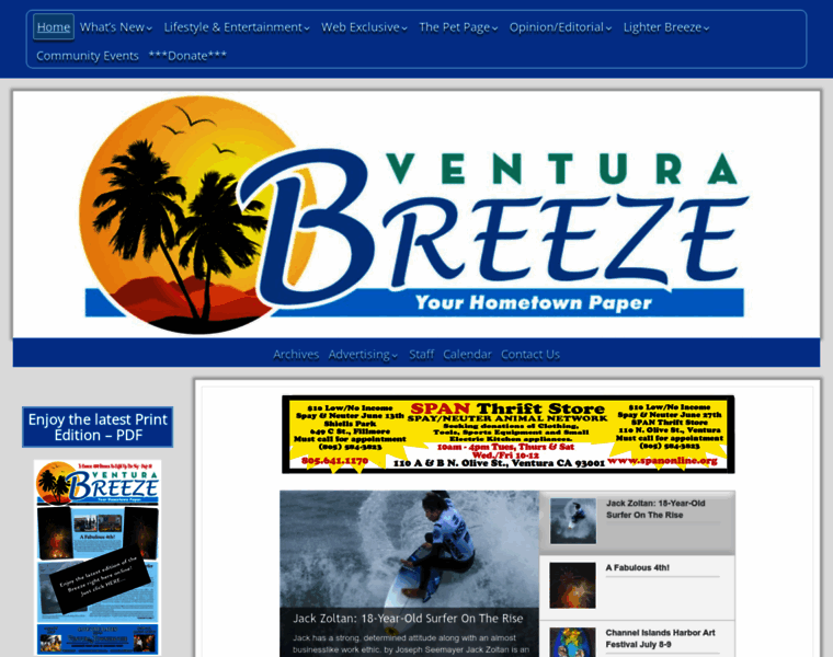 Venturabreeze.com thumbnail