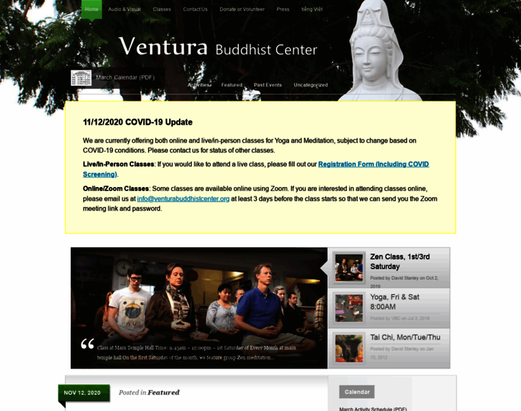 Venturabuddhistcenter.org thumbnail