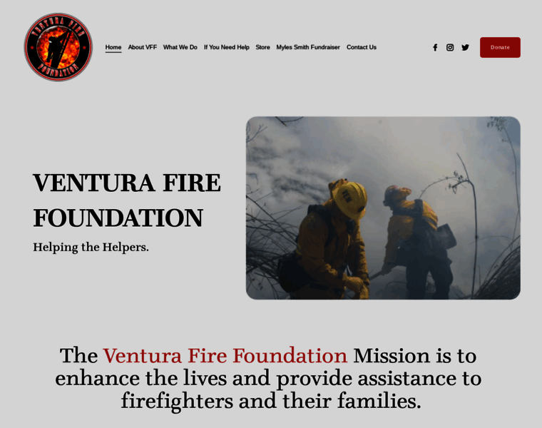 Venturafirefoundation.org thumbnail