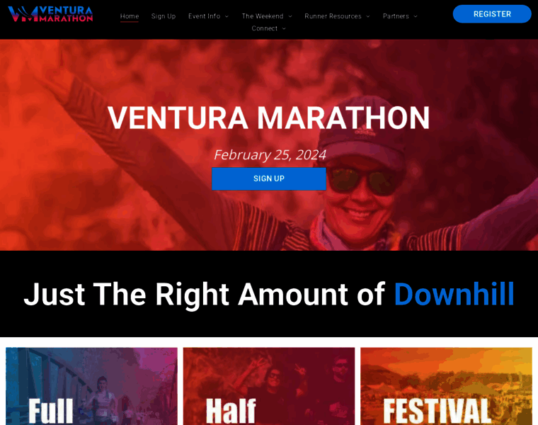 Venturamarathon.com thumbnail