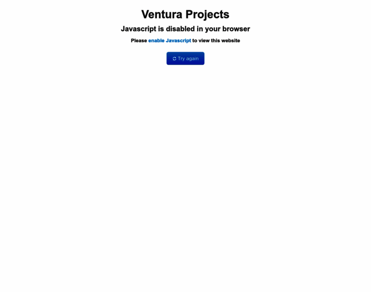 Venturaprojects.com thumbnail