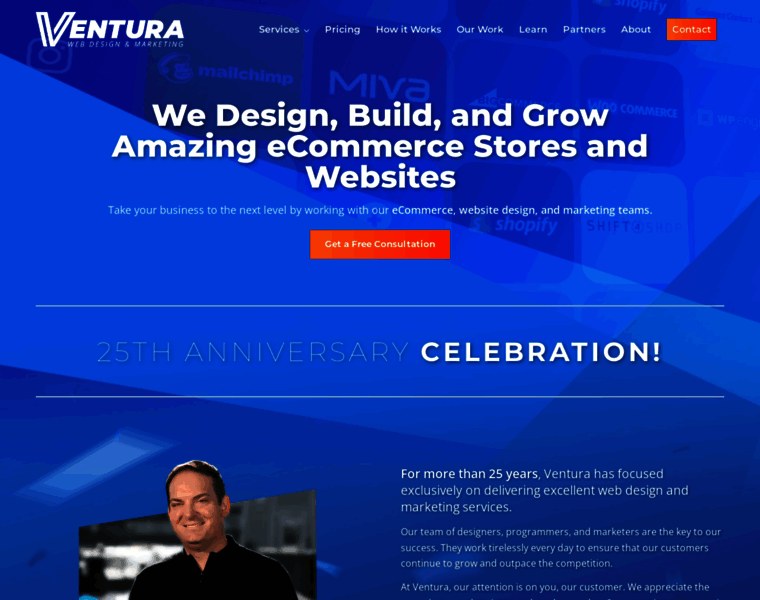 Venturawebdesign.com thumbnail