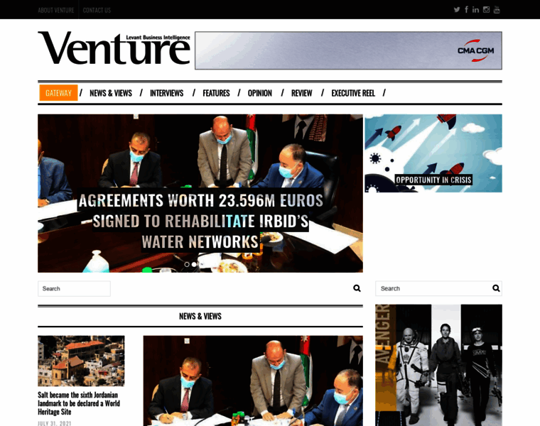 Venturemagazine.me thumbnail