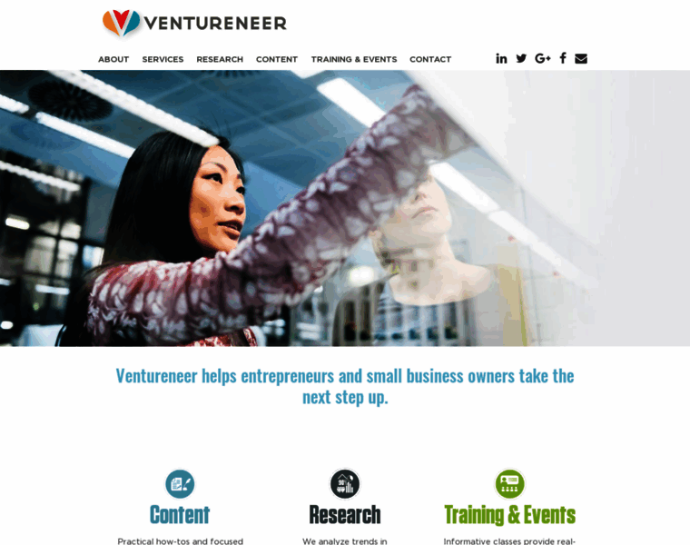 Ventureneer.com thumbnail