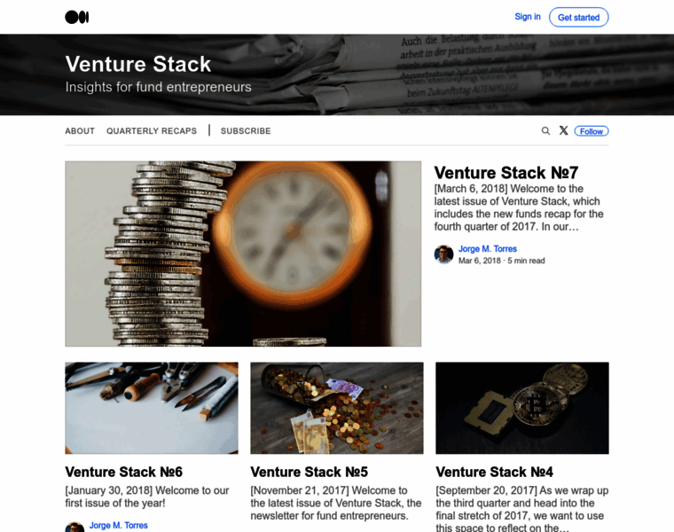 Venturestack.co thumbnail