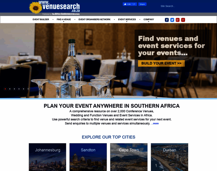 Venuesearch.co.za thumbnail