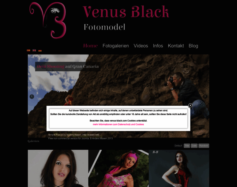 Venus-black.com thumbnail