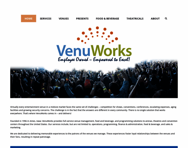 Venuworks.com thumbnail