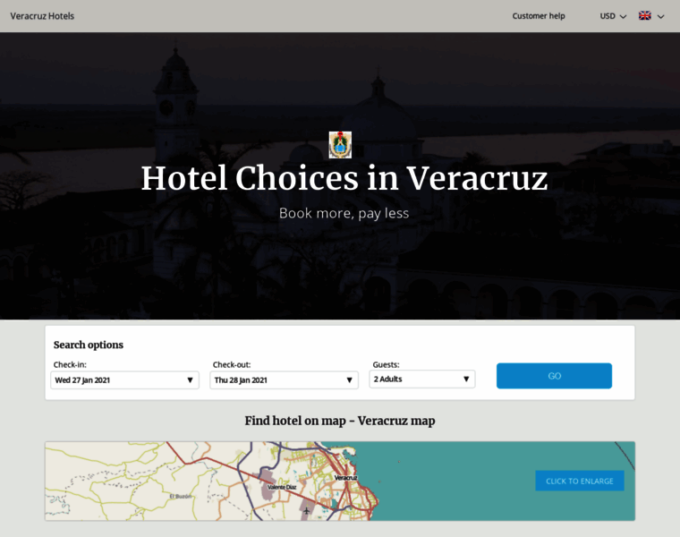 Veracruz-hotels.com thumbnail
