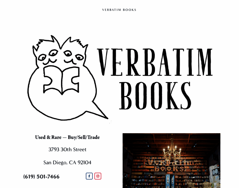 Verbatim-books.com thumbnail