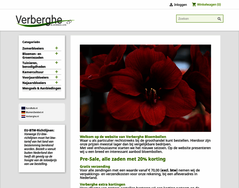 Verberghe.nl thumbnail