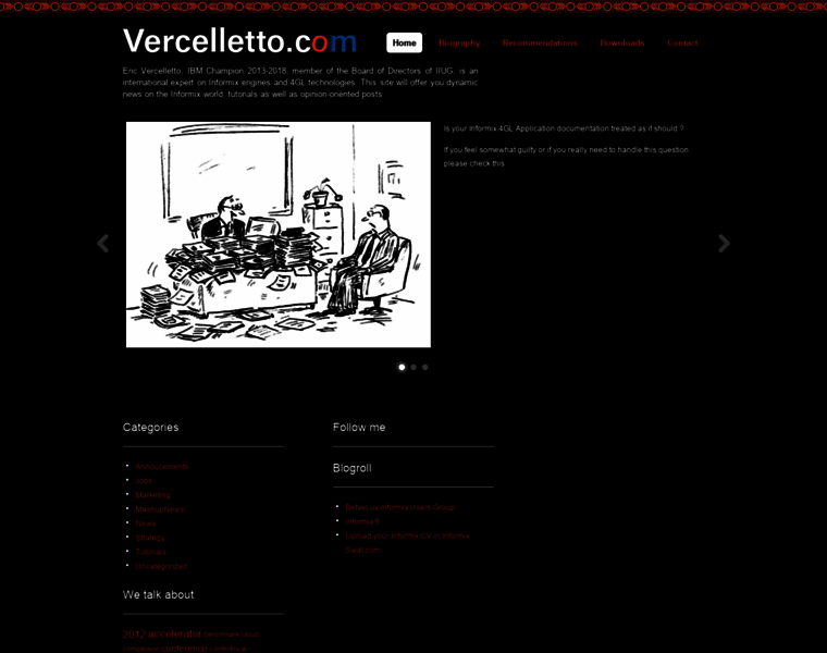 Vercelletto.com thumbnail