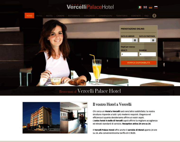 Vercellipalacehotel.it thumbnail