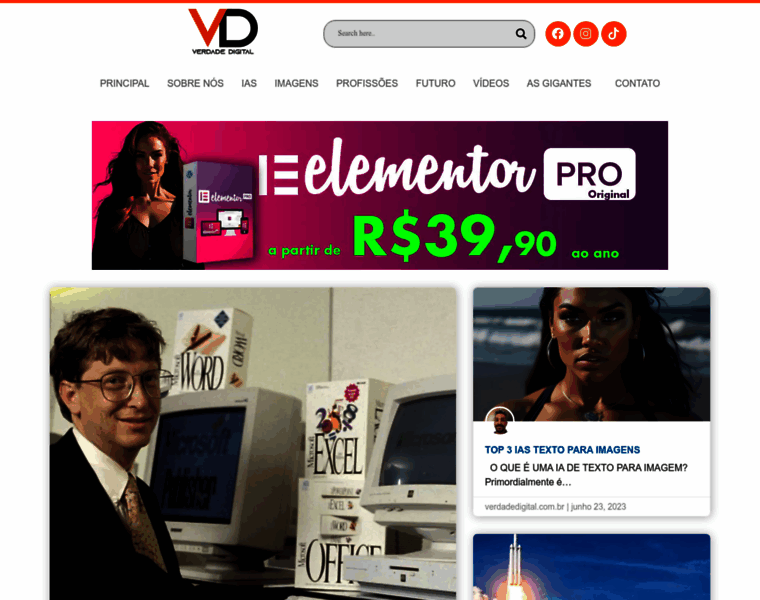 Verdadedigital.com.br thumbnail