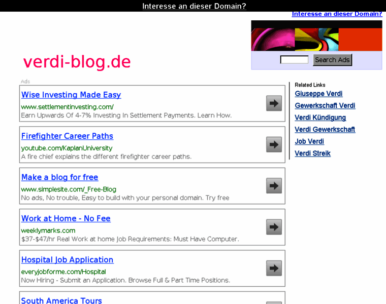 Verdi-blog.de thumbnail