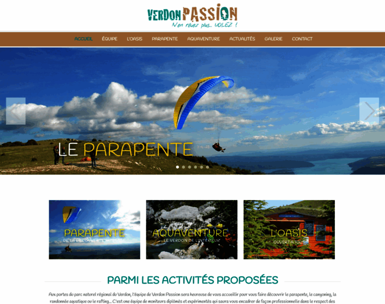 Verdon-passion.com thumbnail
