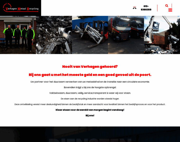 Verhagenmetaalrecycling.nl thumbnail