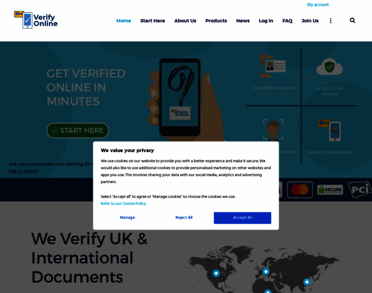 Verifyonline.co.uk thumbnail