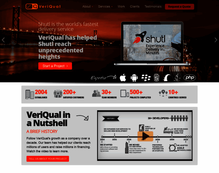 Veriqual.com thumbnail