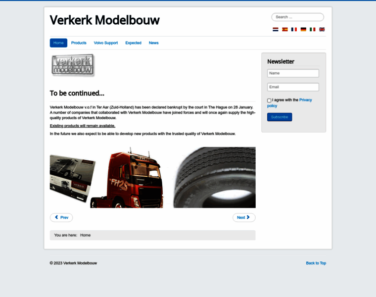 Verkerk-modelbouw.nl thumbnail