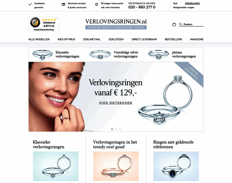 Verlovingsringen.nl thumbnail