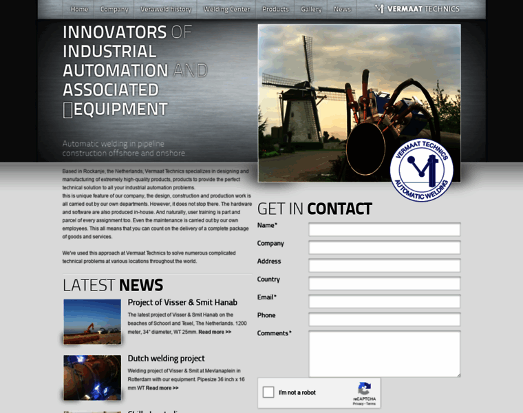 Vermaattechnics.com thumbnail