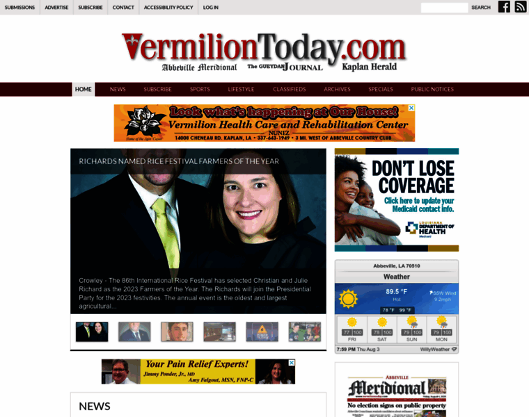 Vermiliontoday.com thumbnail