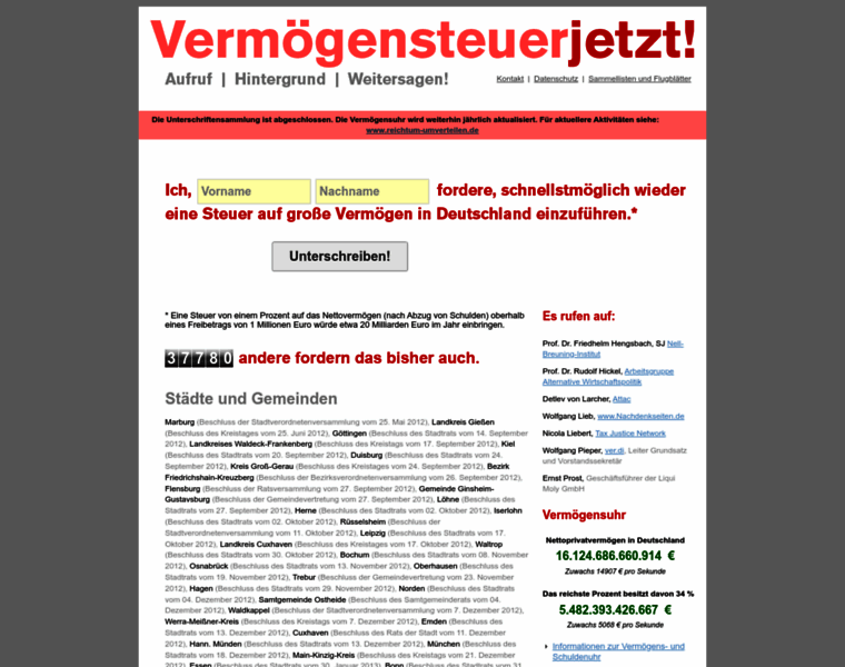 Vermoegensteuerjetzt.de thumbnail