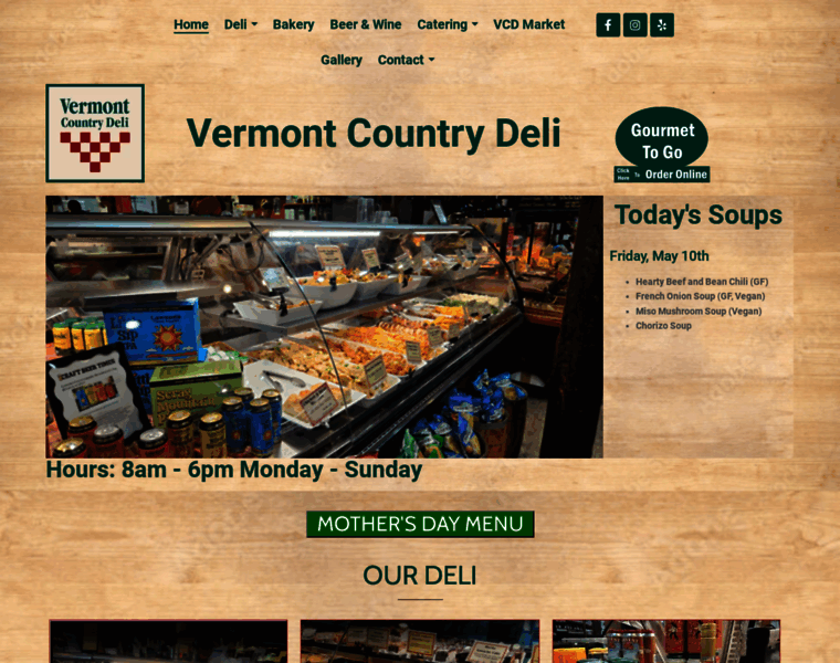 Vermontcountrydeli.com thumbnail