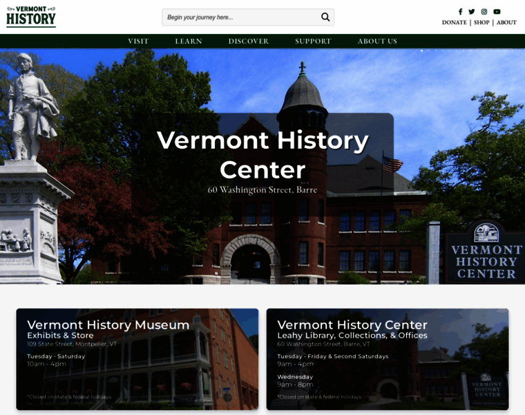 Vermonthistory.org thumbnail