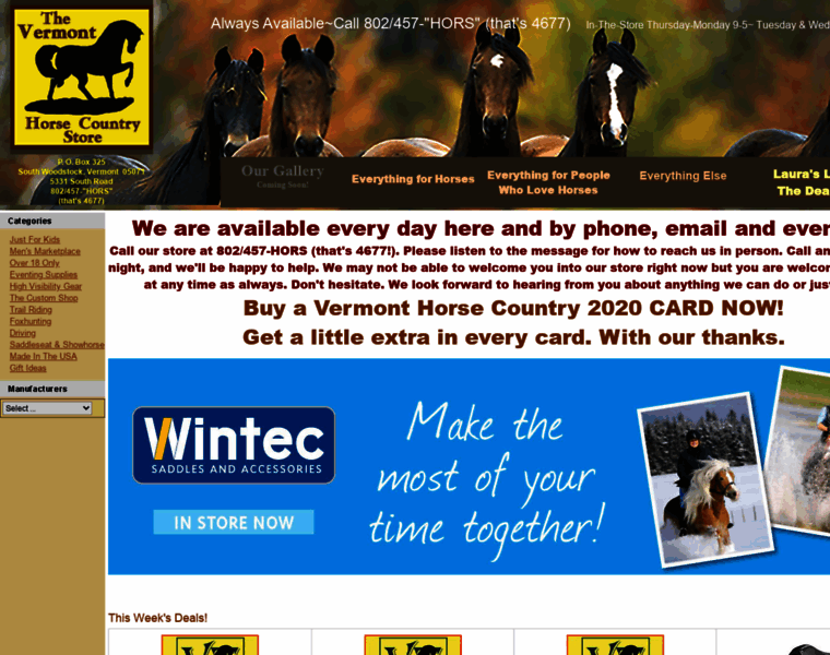 Vermonthorsecountry.com thumbnail