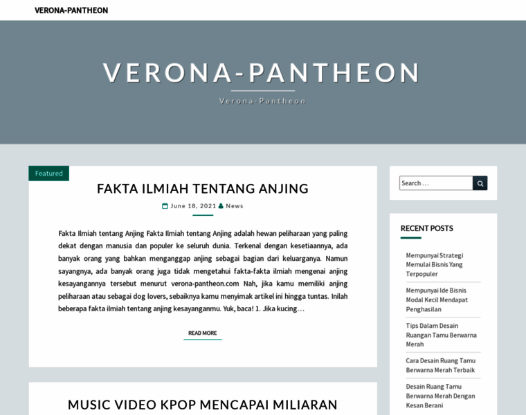Verona-pantheon.com thumbnail