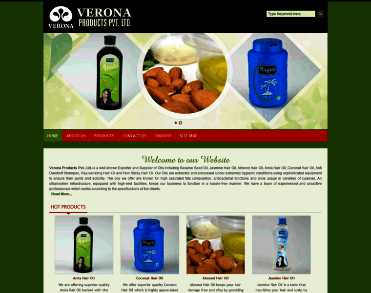 Veronaproducts.com thumbnail