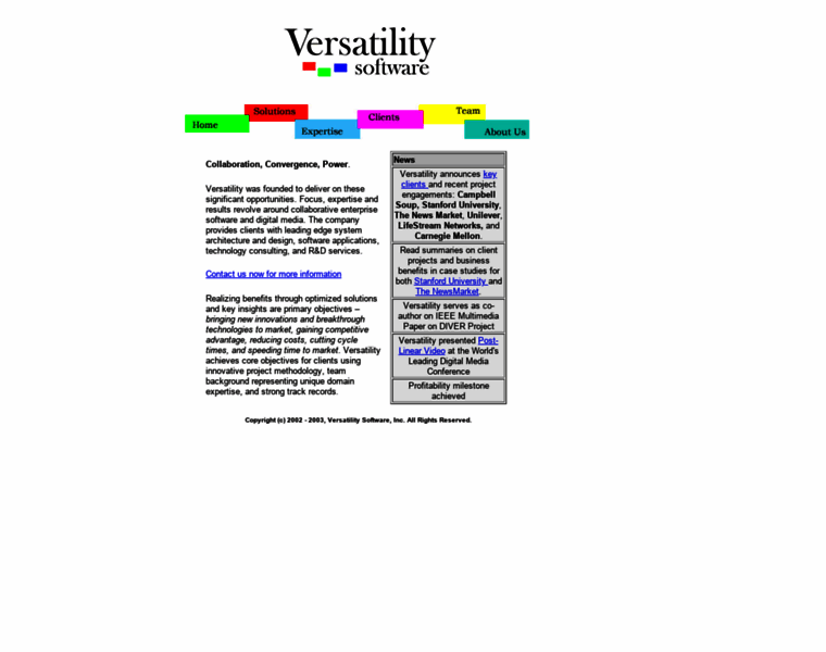 Versatility-inc.com thumbnail