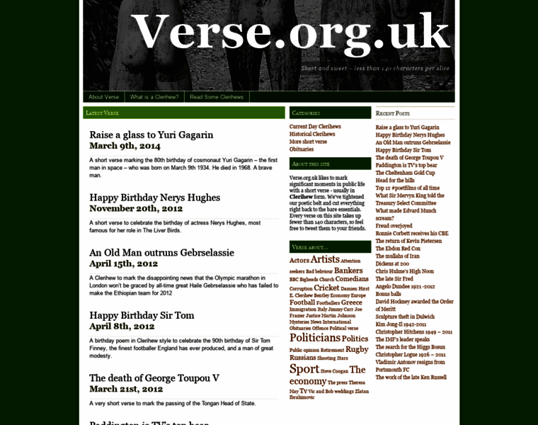 Verse.org.uk thumbnail