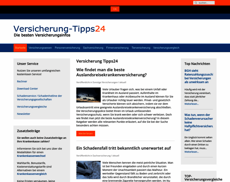 Versicherung-tipps24.de thumbnail