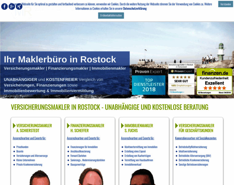 Versicherungsmakler-rostock.com thumbnail