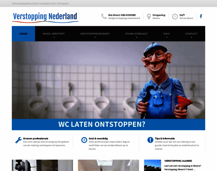 Verstopping-nederland.nl thumbnail