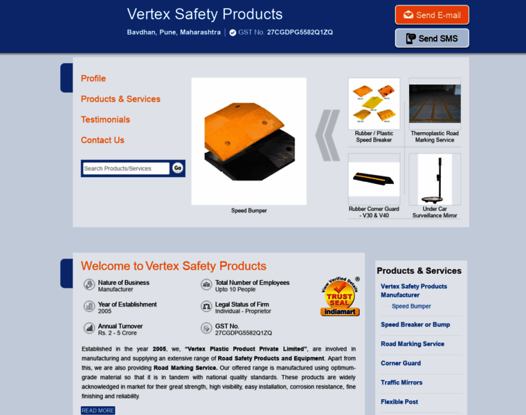 Vertexindia.co.in thumbnail