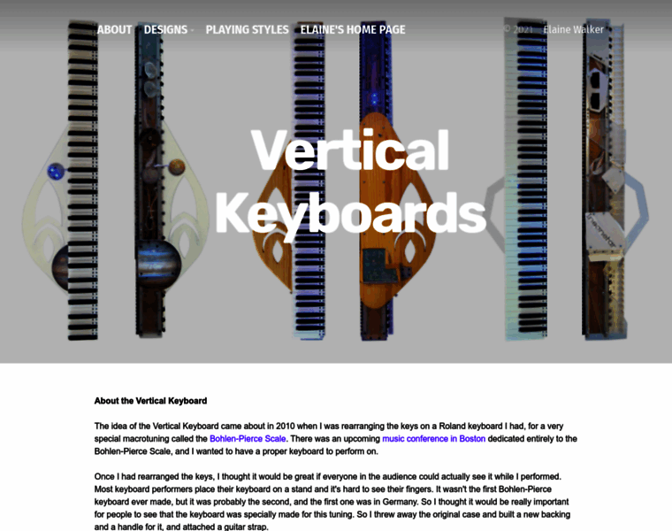 Verticalkeyboards.com thumbnail