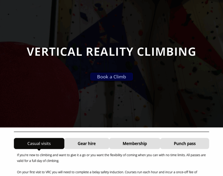 Verticalrealityclimbing.com thumbnail