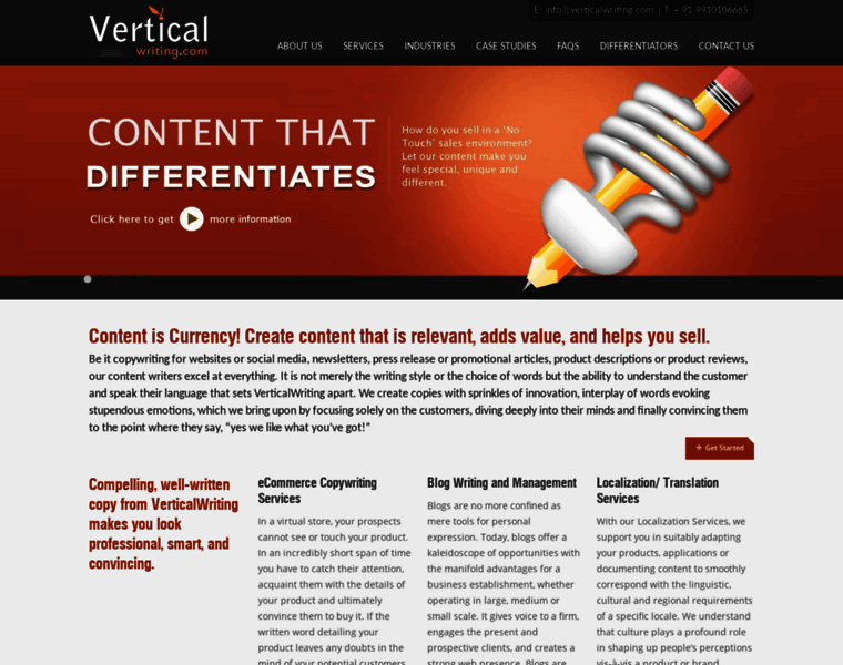 Verticalwriting.com thumbnail