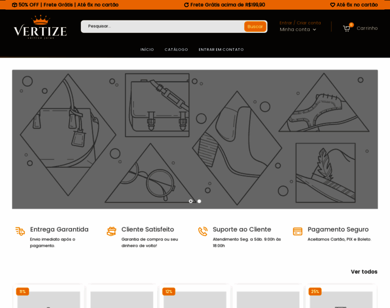 Vertizejoias.shop thumbnail
