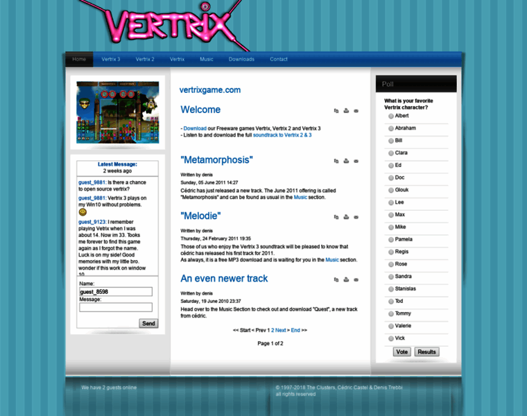 Vertrixgame.com thumbnail