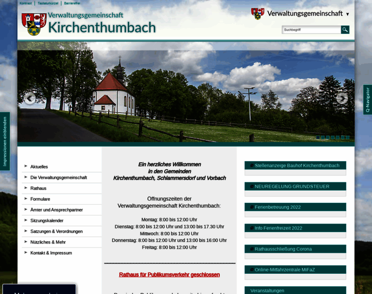 Verwaltungsgemeinschaft-kirchenthumbach.de thumbnail