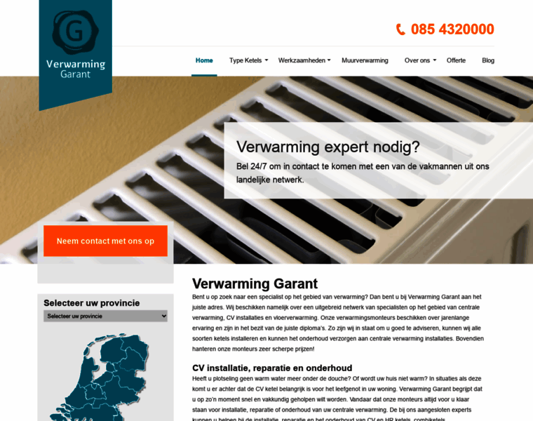 Verwarming-garant.nl thumbnail