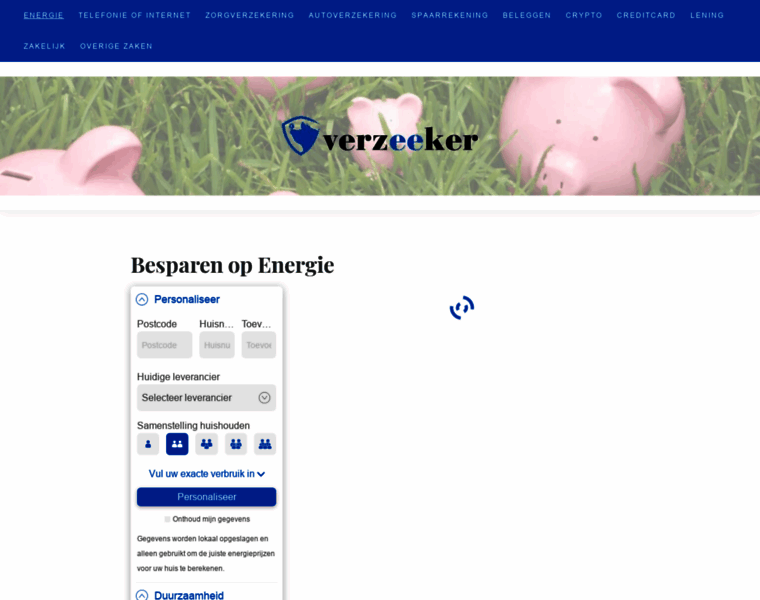Verzeeker.nl thumbnail