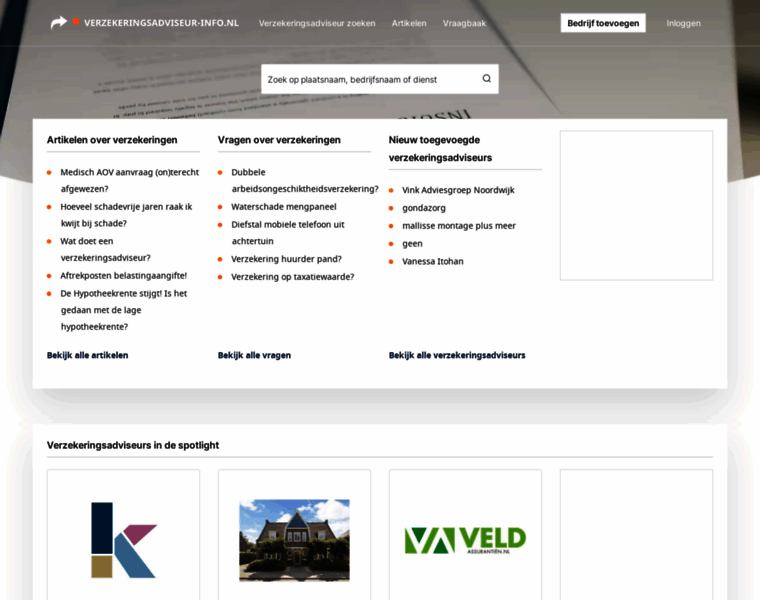 Verzekeringsadviseur-info.nl thumbnail
