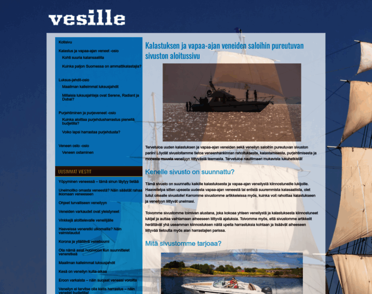 Vesille.fi thumbnail